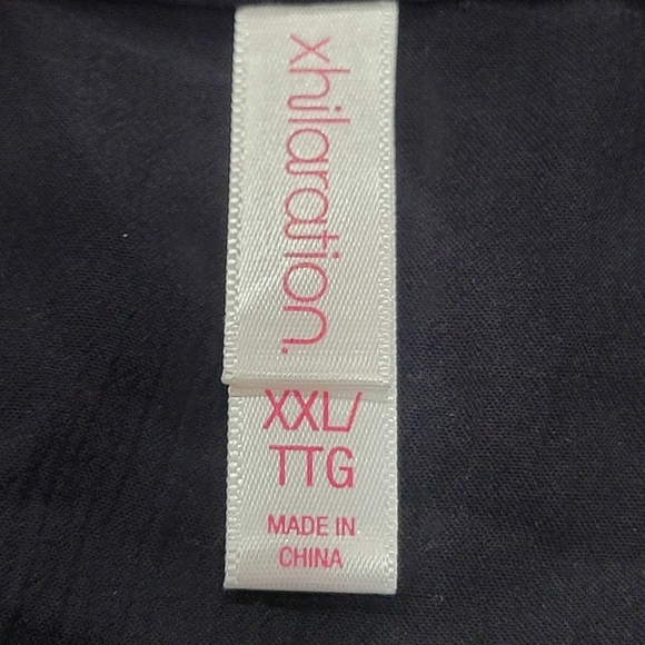 XXL XHILARATION Sheer Boho Embroidered Lightweight Women’s Rayon Blouse - Picture 5 of 5